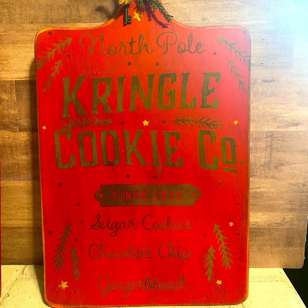 Cutting Board Handmade Kringle Cookie Company